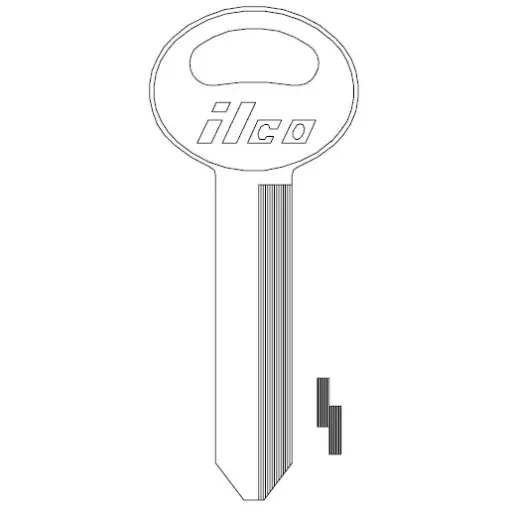 [S1167FD] Ilco S1167FD Ford Key Blank H50