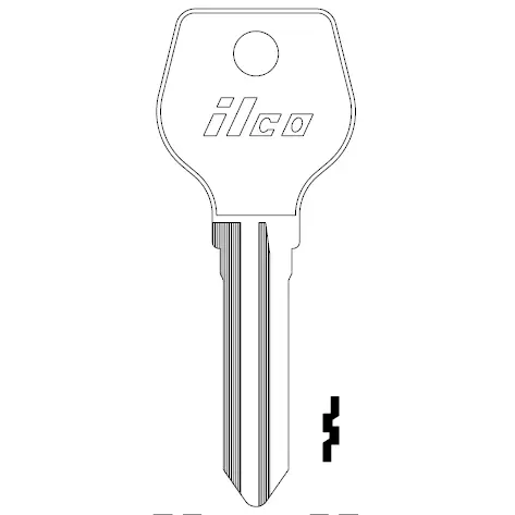[X26  MZ9] Ilco X26 Mazda Key Blank MZ9