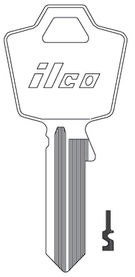 [1503] Ilco 1503 Esp Key Blank