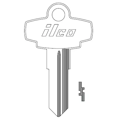 [752] Ilco 752 Key Blank