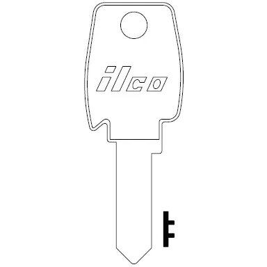 [LF7] LF7 Ilco Canada Post Key Blank