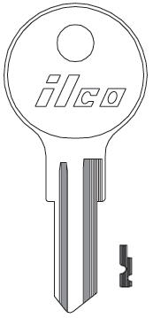 [N54G] Ilco N54G Dominion Key Blank