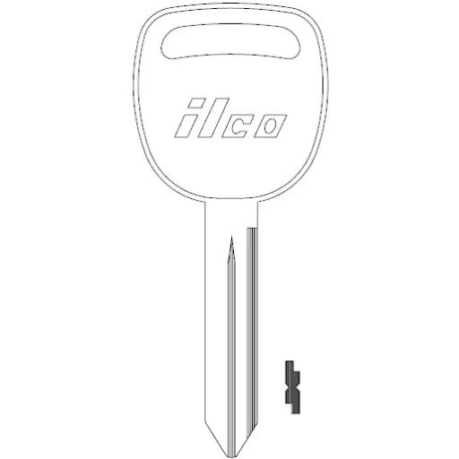 [P1113] P1113 Ilco GMC Key Blank – B102