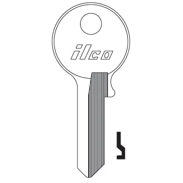 [VR91AR] VR91AR Ilco Viro/Guard Key Blank -13D