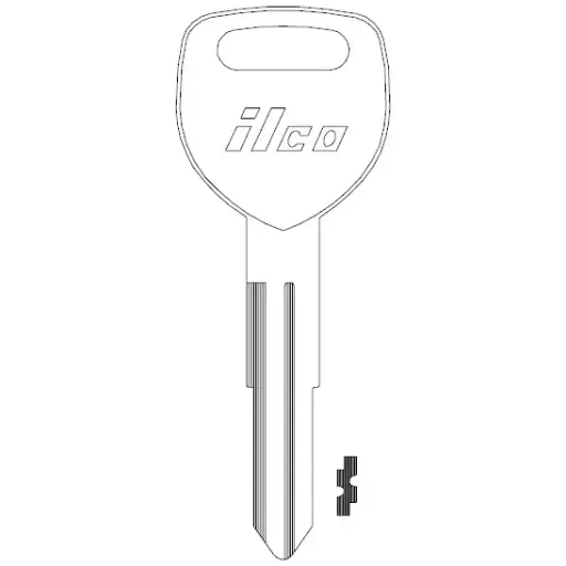 [X214] X214 Ilco Honda Key Blank – HD103