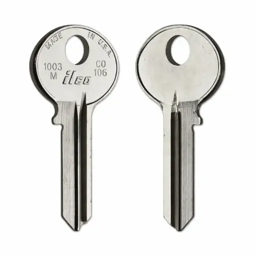 [1003M] 1003M Ilco Key Blank – H20 / HL1 / CO106