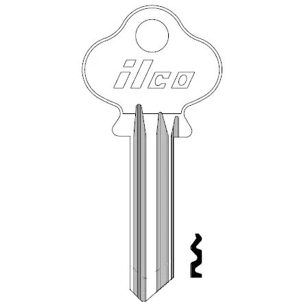 [1004A] 1004A Ilco Lockwood Key Blank – L4