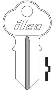[1041G] Ilco 1041G Key Blank CG1 K4