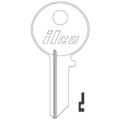 [1041Y] Ilco 1041Y Chicago Blank