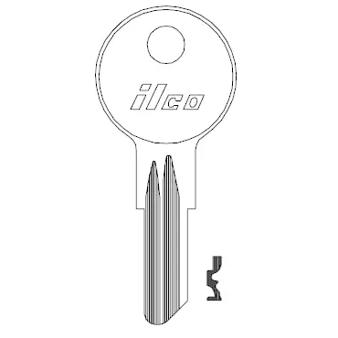 [1098DB] 1098DB Ilco Key Blank – B5