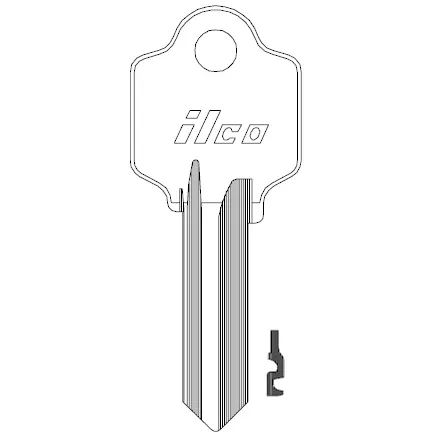 [1179] 1179 Ilco ALMET Key Blank – AR1