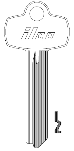 [A1114A] Ilco A1114A Best Key Blank 