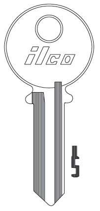 [S54F] Ilco S54F Dominion Blank IN1 