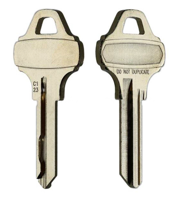 [35-009 C123] Ilco SC123 Allegion Everest Key Blank