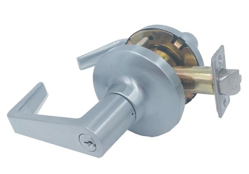 [GX1L80C26D] Dorex GX1L80C26D Grade 1 Storeroom Leverset Satin Chrome