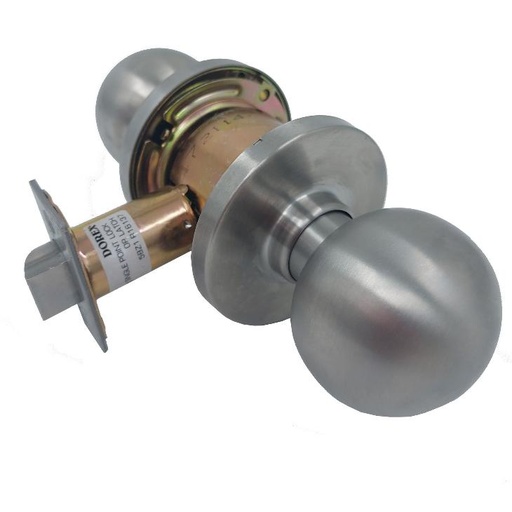 [GX1B10C32D] Dorex GX1B10C32D Passage Grade 1 Knob in Satin Stainless Steel