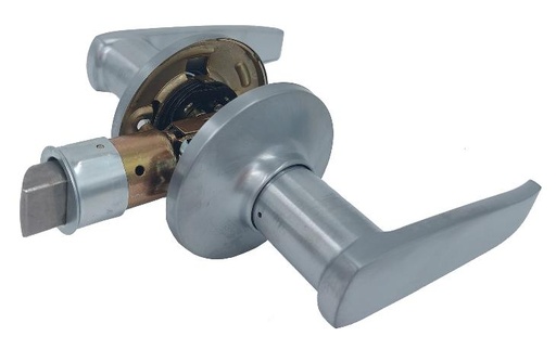 [10010MC26DW] Dorex Manhattan Passage Lever Satin Chrome