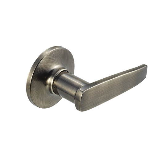 [10010MC5W] Dorex 10010MC5W Passage Lever Manhattan w/4-Way Latch in Antique Brass