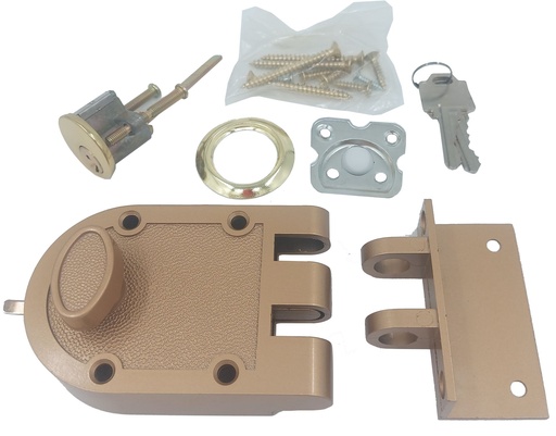 [0515-1] Dorex Jimmy-Proof Single Cylinder Deadlock