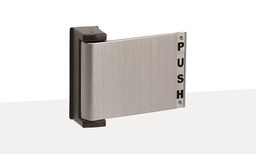 [4590-04-02-628] Adams Rite Push Paddle For Use With 4510 Deadlatch Aluminum (Push To Right) For 2-1/4 - 2-1/2In Thick Doors