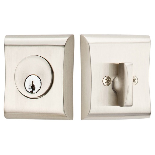[8475-US15-234] Emtek 8475 Single Cylinder Neos Deadbolt Satin Nickel
