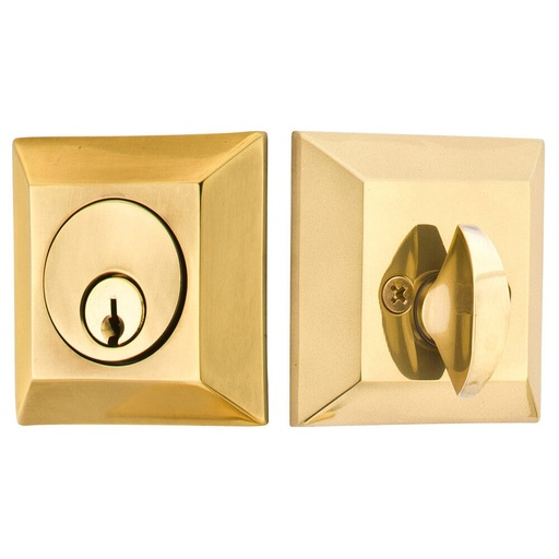 [8478-US7-275] Emtek 8478 Quincy Single Cylinder Deadbolt Schlage French Antique