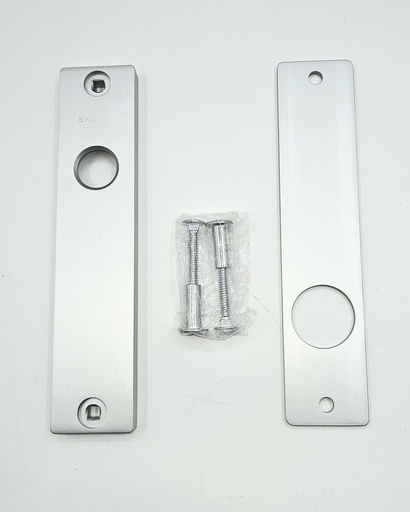 [MP04-SC-STD] Spartan MP04-SC-STD Mortise Cylinder Guard  Aluminum Finish