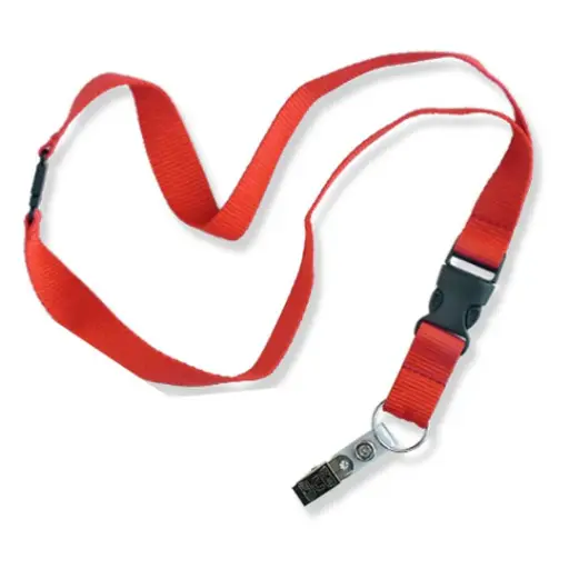 [64112] Lucky Line Flat Lanyard W/Breakaway