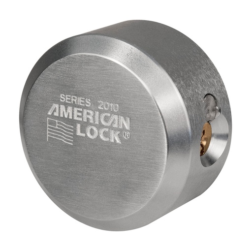 [A2010-W7000 KA 401K387] American Lock Solid Steel Rekeyable 6-Pin Tumbler Flat Back Hidden Shackle Padlock keyed to 401K387