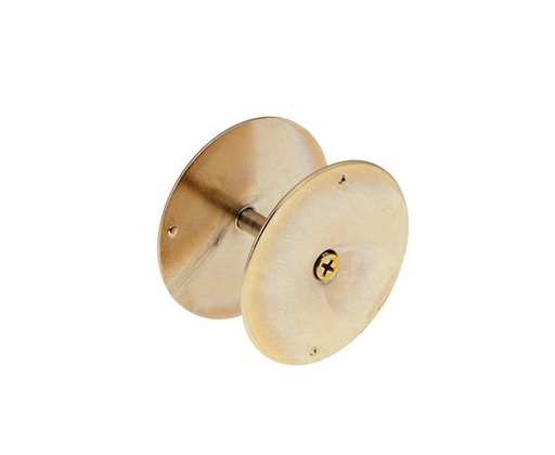 [BF-161-BP] Don-jo BF161-BP Hole Filler Plate - Brass Plated